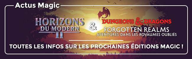 Toutes les infos sur Horizons du Modern et Donjons & Dragons : Forgotten Realms